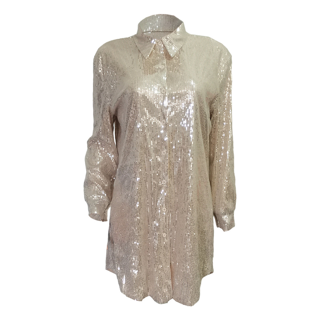 Best Wishes Sparkle Shirt Dress