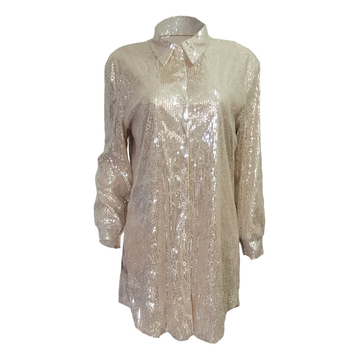 Best Wishes Sparkle Shirt Dress