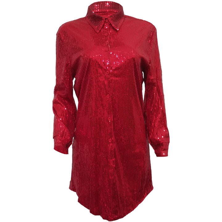 Best Wishes Sparkle Shirt Dress